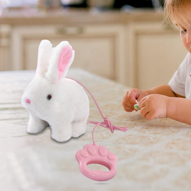 Conejo De Peluche Eléctrico TUMAMA KIDS – Graba Tu Voz, Música Y Mueve Orejas Para Bebés 1-3 Años