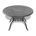 thumbnail image 4 of All-weather Aluminum Construction, Smooth Rotation / Garden Dining with Comfortable Backrest and High-temperature-resistant Coating, 4 of 6