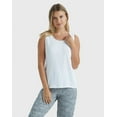 thumbnail image 6 of Hanes Women's Mini-Ribbed Cotton Tank White XL, 6 of 7