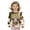 Aztec Highland Cattle Sunflower, variant on Aztec American Tribal Geometric Print Baby Girl Winter Clothes Cute Ruffle Sweater Toddler Kids Sweatshirts Round Neck Pullover Long Sleeve Newborn Sweaters, Size 3-4 Years