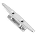 Stainless Steel Low Flat Top Boat Dock Cleat Marine Grade Boat Deck Rope Tie Replacement Parts