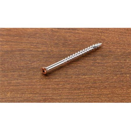 

No.7 x 1.62 in. Star Trim Head Stainless Steel Deck Screws Pack of 350