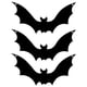 thumbnail image 2 of Xihbxyly Murciélagos de Halloween, Murciélagos Metálicos Aterradores, Suministros para Fiestas de Halloween, Decoración de Interior y Exterior, Diseño Único para Colgar, Jardín, Pared, Árbol, 3 Tamañ, 2 of 2