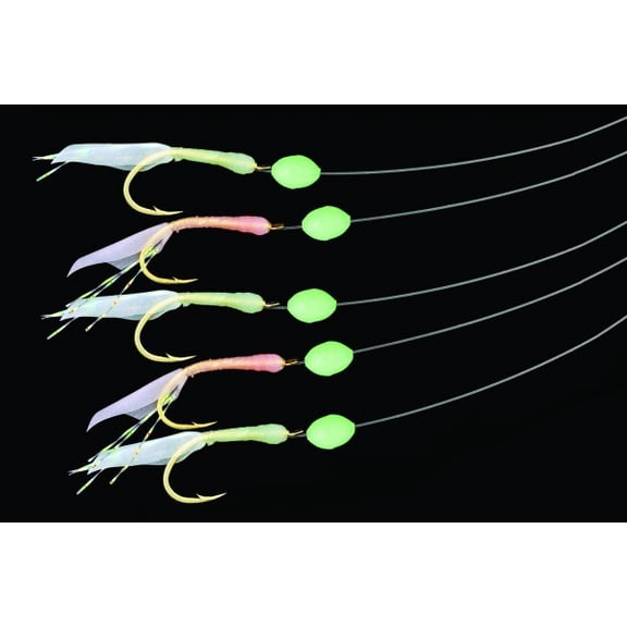 Mustad USR09 UP Sabiki Rig, Shrimp - Poly 1 Per Pack