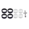 thumbnail image 1 of K969-01 K969-02 Wheel Rim Hub with Tire for Wltoys K969 K979 K989 K999 P929 P939 1/28 RC Drift Car S, 1 of 5