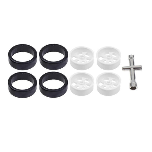 K969-01 K969-02 Wheel Rim Hub with Tire for Wltoys K969 K979 K989 K999 P929 P939 1/28 RC Drift Car S