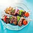 thumbnail image 6 of Reheyre Heat-resistant Kabob Skewer Stable High Hardness Stainless Steel Grill Skewer for Picnic, 6 of 8