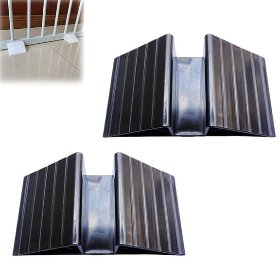 6Pcs Upgraded Pet Gate Support Feet Stabilizer for Freestanding Dog Fence, Wide Triangle Base Reinforcement for Configurable Panels Fits 0.78 Wide Gates, Pet Proofing Home Safety Accessories