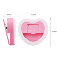 thumbnail image 2 of Rechargeable Adjustable Selfie Ring Light Love Shape Led Fill Light For Smart Phone, 2 of 4