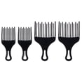 thumbnail image 1 of 4pcs Hair Pick Comb Detangle Wig Braid Pick Hair Lift Comb Hair Styling Comb, 1 of 8