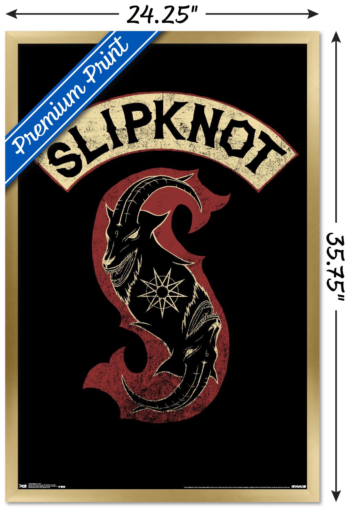 Slipknot - Patch Wall Poster, 22.375" x 34" Framed