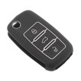 thumbnail image 1 of Protector suave de la caja del llavero del vehículo del coche negro para VW MK5 MK6 Scirocco Sunnimix Estuche protector, 1 of 7