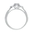 thumbnail image 2 of Diamond Accent (I3 clarity, I-J color) Hold My Hand Diamond Promise Ring in 10kt White Gold, Size 7, 2 of 5