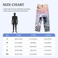 thumbnail image 3 of KLL Mens Pajama Pants for Men,Mens Lounge Pants,Funny Gifts for Men,Men's Pajama Bottoms-Mist Sunflower Skull, 3 of 5