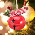 thumbnail image 3 of Miangastore Jingle Bell Props Green Iron 3Pcs 5.9x1.9in, 3 of 9