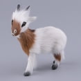 thumbnail image 2 of de Modelo de Cabra de Simulación Realista de 4 "Artesanía Animal de La de Granja Peluda - B Sunnimix Modelos de simulación de cabra, 2 of 8