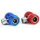 thumbnail image 4 of R134a Conector de acoplamiento rápido Reemplazo para automóvil, 2 piezas R134A AC Aire acondicionado Acoplador rápido ajustable Conector adaptador altobajo conectores de gas múltiple Ecomeon no, 4 of 6