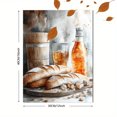 thumbnail image 3 of Qisvanset 12x16 Inch Loaves and Fish Bible Canvas Wall Art, Watercolor Sketch Religious Gift Home Wall Decor, 3 of 8