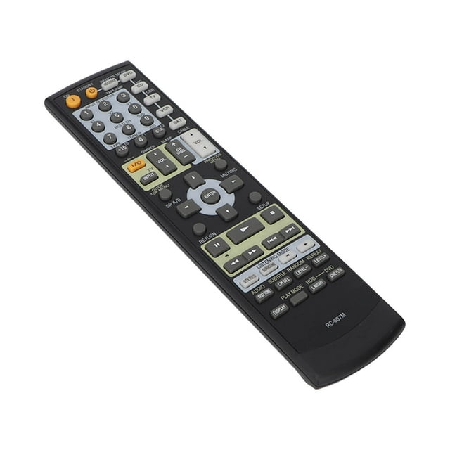 Récepteur AV Télécommande, Remplacement Récepteur AV Télécommande Bouton Sensible RC 607M Résistant à l'Usure pour Tx Sr503b