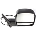 thumbnail image 6 of For GMC Savana 1500 2008-2014 Door Mirror Passenger Side | Power Glass | Heated | Manual Folding | Textured Black | Dual Glass | Standard | w/Signal Light | w/Light | For GM1321397 | 84994861, 6 of 7