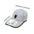 thumbnail image 3 of HengDidi USB Rechargeable Cooling Fan Sun Hat with Detachable 360° Fan, Three Wind Speeds, Washable Breathable Mesh Polyester Cap for Outdoor Sports, Traveling Comfort, 3 of 6