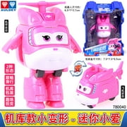New Hot Super Wings 2" Scale Mini Transforming Anime Deformation Plane Robot Action Figures Transformation Toys Gifts For Kids