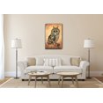 thumbnail image 2 of wall26 - Canvas Wall Art - Ethnic Style Owl with Floral Pattern - Gallery Wrap Modern Home Art | Ready to Hang - 16x24 inches, 2 of 3