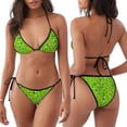 thumbnail image 3 of Balery Golf Sport Club Pijama Estampado Bikini de Dos Piezas para Mujer - Conjunto de Bikini Ajustable Sexy y Cómodo para Playa, 3 of 6