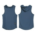 thumbnail image 4 of Men Hooded Tank Fitness Sweatshirt, 4 of 4