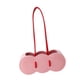thumbnail image 1 of Jarrón de cerámica con forma de bolso, florero para mesa de comedor estilo granja. Rosa, 1 of 9