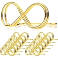 thumbnail image 1 of Paquete de 12 etiquetas para asientos de boda, clips para tarjetas de lugar, soportes para tarjetas de lugar para configuración de nombres, soporte de exhibición para tarjetas fotográficas p, 1 of 5