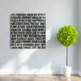 thumbnail image 5 of Empire Art Direct Words Reverse Printed Tempered Glass with Silver Leaf Wall Art, 38" x 38" x 0.2", Ready to Hang, 5 of 10