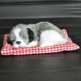 ,23 Cm Funny Toys Dog Sleeping In The Mattress Doll Toy Mini Dog In