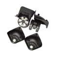 thumbnail image 4 of crativent Roulettes Pivotantes Robustes 2 Pcs pour Bagage et Valise avec Rouleau de Voyage à Roulement Fluide A78 Noir 5,3 cm 5 Ensembles, 4 of 6