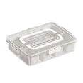 thumbnail image 1 of Nuevo Cajón para Verduras Condimentos Alimentaria Caja para Especias Plástico Sellada para Formato Dividido Caja Especias Transparente Ocho Compartimentos (mango Cuadrado Con Tenedor Y Cuchara), 1 of 9