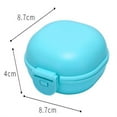 thumbnail image 3 of Travel Soap Container with Lock - Leak-Proof PP Plastic Soap Box for Shower, Hiking & Business Trips - 8.7x8.7x4cm Portable Dish Case, 3 of 3