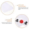 thumbnail image 6 of 8 pcs  Japanese Headband Breathable Chef Headband Decorative Ninja Print Headband, 6 of 6