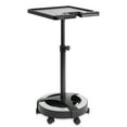 thumbnail image 2 of Saloniture Rolling Salon Coloring Tray - Portable Hair Stylist Trolley with Magnetic Bowls, Black, 2 of 7