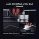 thumbnail image 3 of Creality Impresora 3D Sermoon D3 Pro, 5000mm/s Velocidad de Impresión, Compatible con Doble Filamento, Impresión de 300°C, Desplazamiento Automático XYZ del Segundo Hotend, 3 of 7