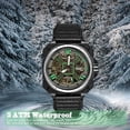 thumbnail image 2 of Automatic Skeleton Watches for Men, Luxury Skeleton Mechanical Dress Watch Self Winding, 5ATM Waterproof Genuine Leather Wrist Watch for Men, Stainless Steel Case & Luminous Hands, 2 of 5