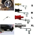 thumbnail image 3 of Nouveau Simulateur de Sifflet d'Échappement Faux Turbo Sifflet Tuyau Silencieux Style Voiture Rouge P/M/L/TG, 3 of 7
