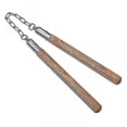thumbnail image 1 of Log Nunchaku Nunchaku de madera Nunchaku de madera Artes marciales Entrenamiento deportivo Nunchaku Madera maciza, 1 of 5