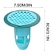 thumbnail image 4 of Tapón de desagüe de baño de silicona verde con cubierta desmontable de desodorante para filtro de ducha de suelo, 4 of 5