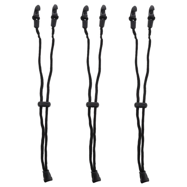 MasteelfCA 3PCS Flexible Removable Elastic Mask Extend Strap Standard Mask Straps