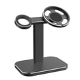 thumbnail image 4 of Matsuzay Soporte de carga Soporte de cargador de para oficina en casa Accesorios para teléfonos móviles Relojes inteligentes Negro, 4 of 6