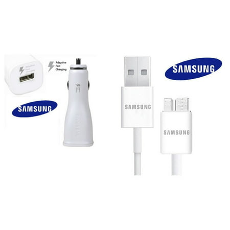 New OEM Samsung Galaxy S5 Note 3   Car Charger + 3.0 USB 5 feet Original (Best Car Charger For Note 3)
