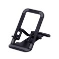 thumbnail image 1 of tredstone Support de Téléphone Mobile Pliable Support de Tablette de Bureau Réglable à 4 Vitesses Support à la Maison Support Table de Chevet Berceau de Téléphone Portable Noir, 1 of 9