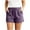 Purple, variant on ShomPort Women's Casual Shorts Summer Comfortable Drawstring Elastic Waist Pockets Sport Shorts