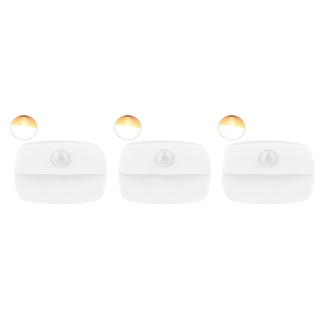 Ounissouiy 1/3/6 uds, luz LED para puerta de armario, lámpara de pared inalámbrica con pilas, luz nocturna para armario, luz de inducción automática Type1 NO1 Ounissouiy CBP260443