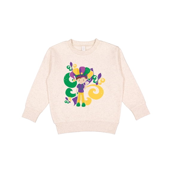 Inktastic Mardi Gras Boy Toddler Sweatshirt